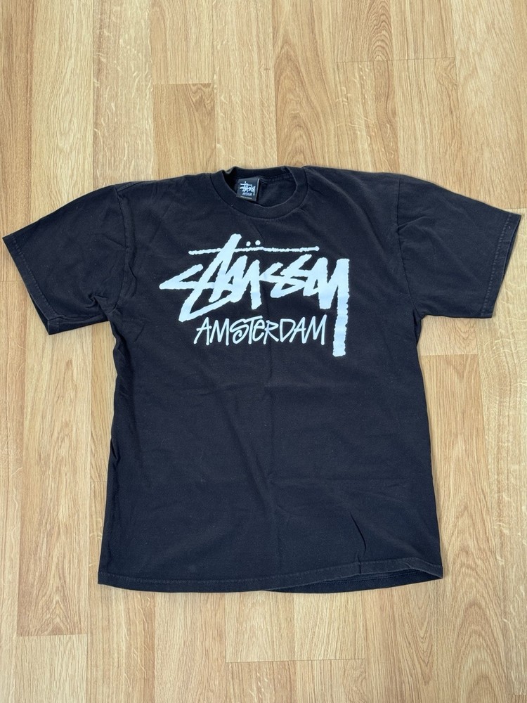 Stussy Amsterdam Chapter Stock Shirt Size Medium