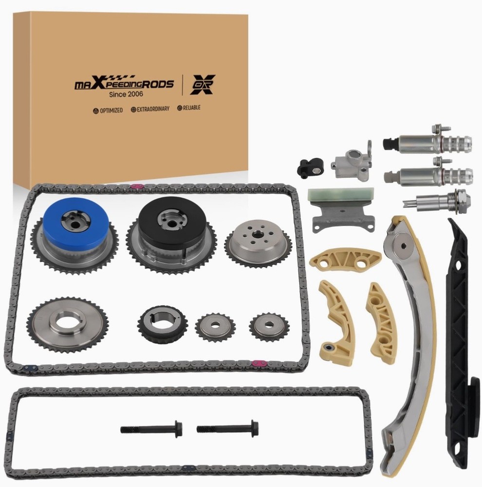 Timing Chain Kit Fits 00-10 Chevrolet Cobalt Malibu Pontiac G5 Saturn 2.0L 2.2L