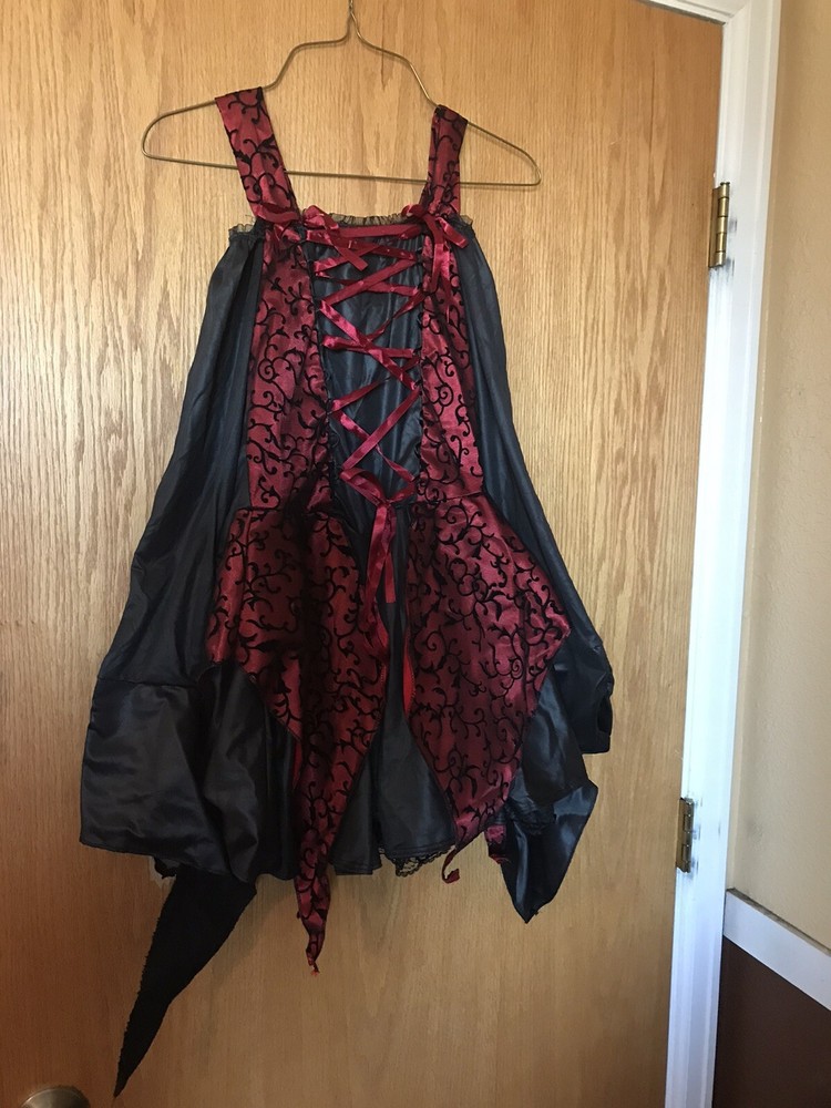 Halloween California Costume Abracadabra Lace-Up Dress Sz Tween X X-Large-image