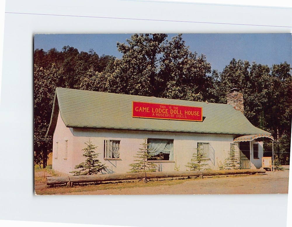 Postcard Game Lodge Doll House Custer State Park Custer South Dakota USA
