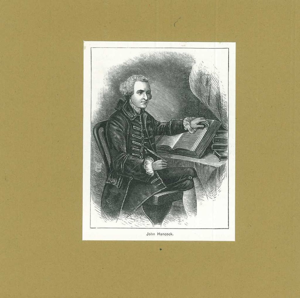 Portrait of John Hancock