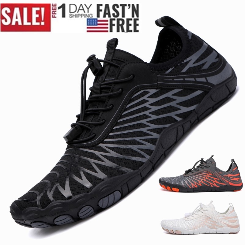Mens Water Shoes Quick Dry Barefoot Swim Diving Surf Aqua Sport Beach Walking