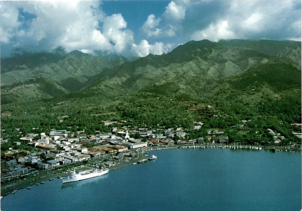 Tahiti, Papeete, Polynésie Française, Erwin Christian, S Postcard