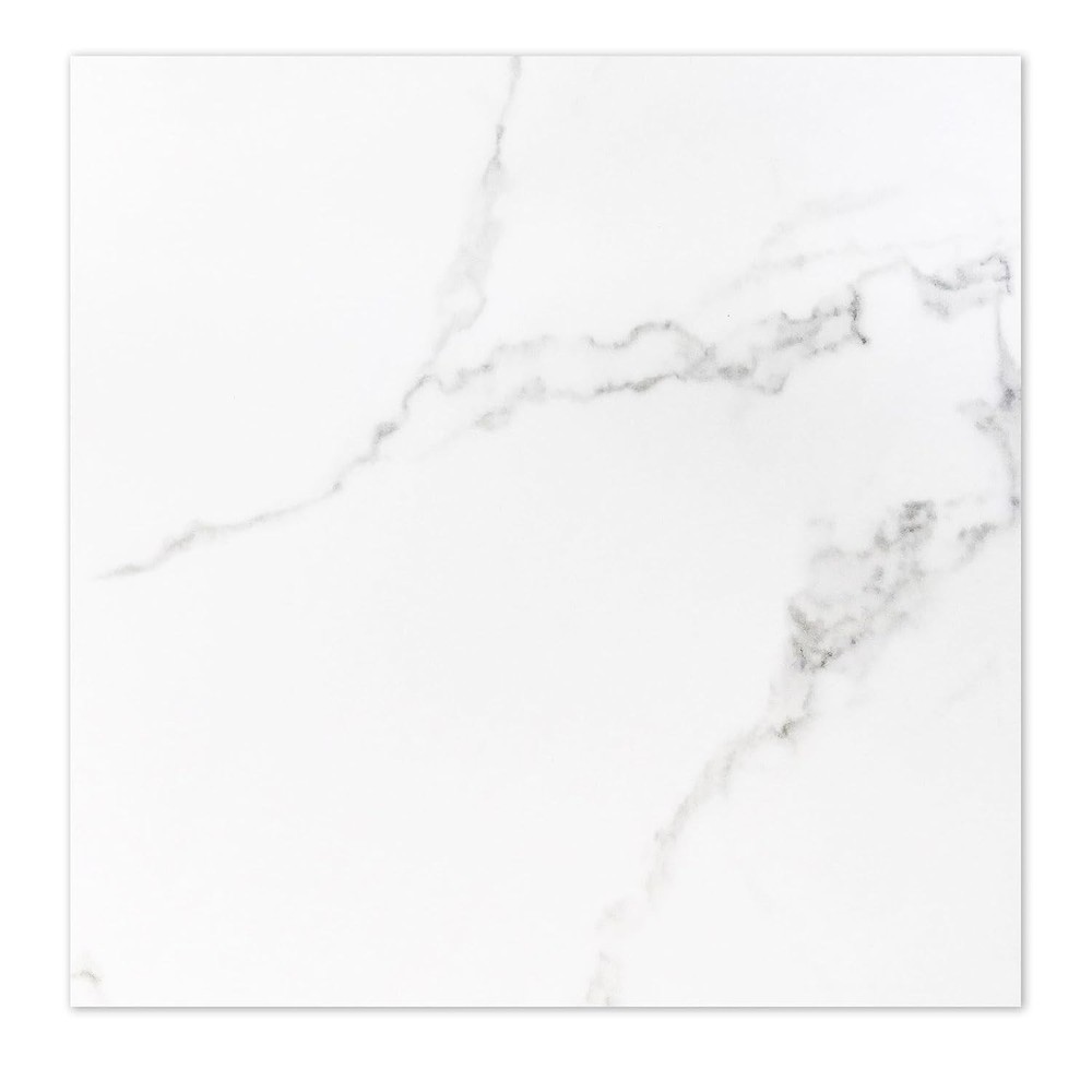 Self-Adhesive 12x12 Wavy Marble Peel & Stick Floor Tiles 20-Pack