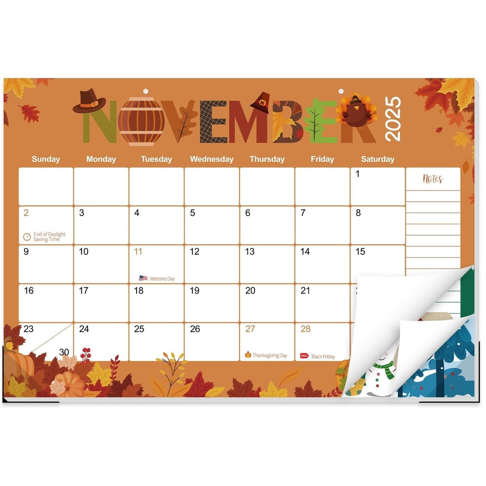 GuassLee Desk Calendar 2026 - Colorful Desk Calendar from Sep. 2025-Mar. 2027...