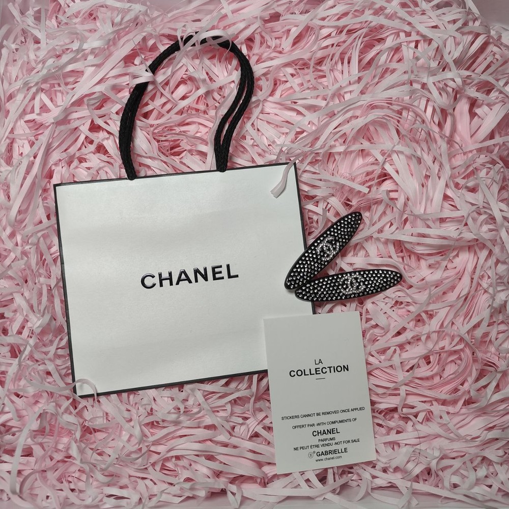 Black Hair Clips GWP VIP Gift ChanelBeauté