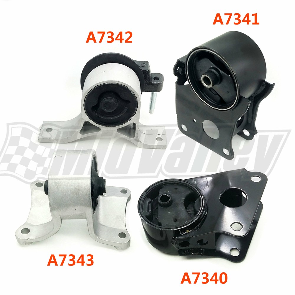 4PCS Engine Motor & Trans. Mounts For 02 03 04 05 06 Nissan Altima 2.5L for Auto
