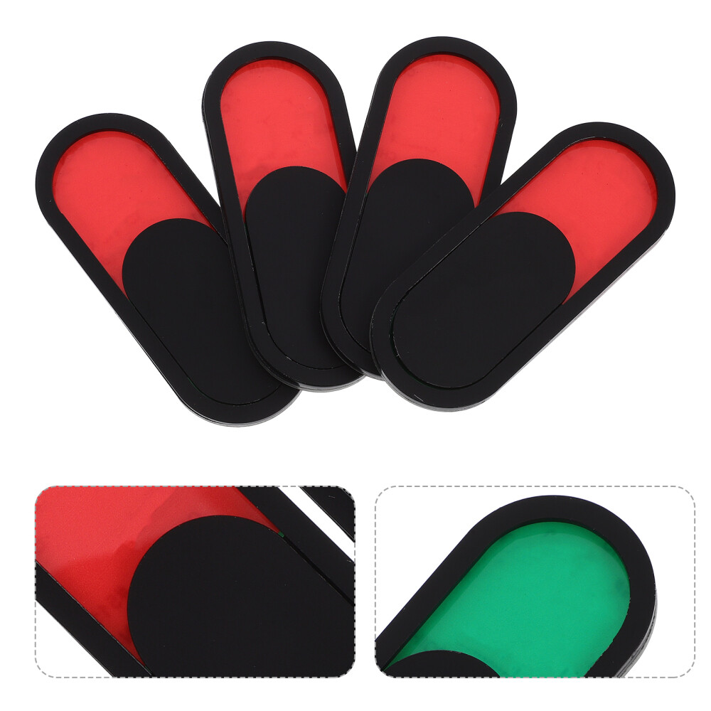 4 Pcs Lid Signage Privacy Slider Door Signs Room Occupancy Indicator
