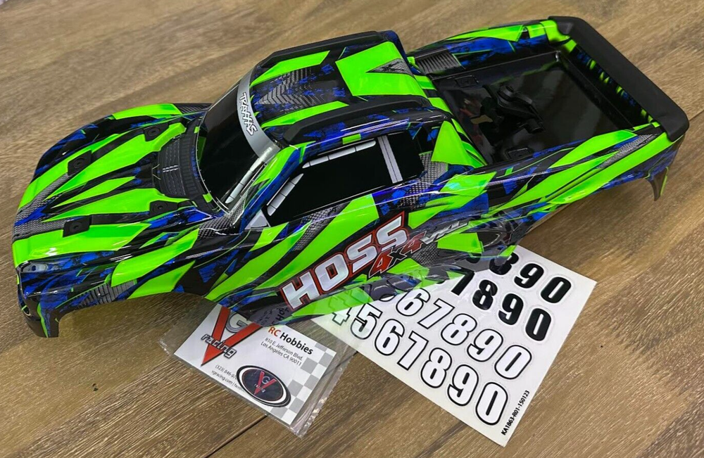 Traxxas® Hoss® TRA9011G Pre-Painted Body (Green) OEM Sale New
