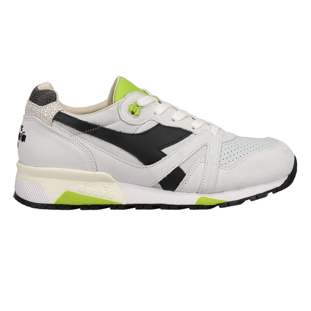 Diadora N9000 Italia Lace Up  Mens White Sneakers Casual Shoes 177990-C9304