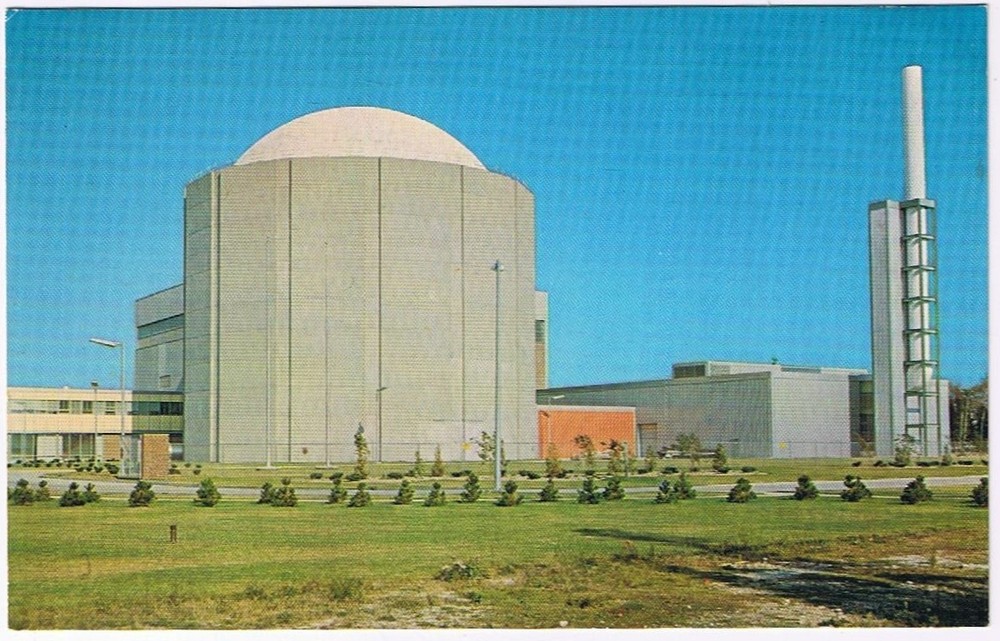 Postcard Douglas Point Nuclear Power Station First CANDU Kincardine Ontario A