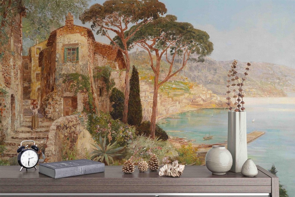 3D Landscape Oil Painting Wall Murals Wallpaper Murals Wall Sticker 43
