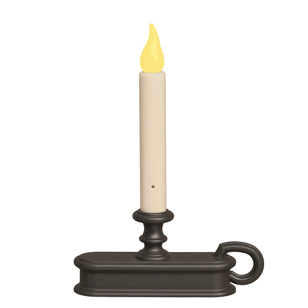 2-in-1 Cordless Window Candle, Dusk til Dawn Sensor, LED, Single Candle
