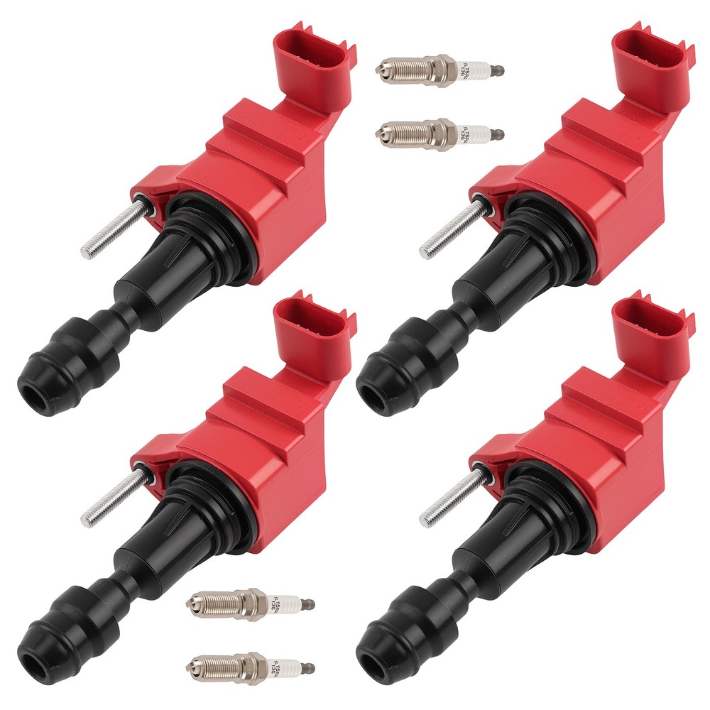 Ignition Coil & Spark Plugs for Pontiac G5 G6 Solstice L4 2.0L 2.2L 2.4L 2006-10