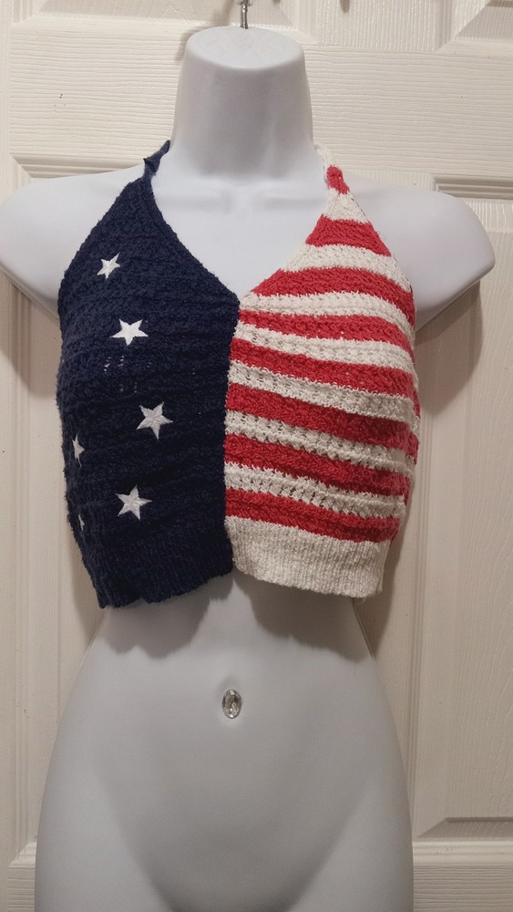 Small American Eagle Halter Top