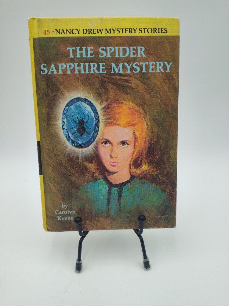 Nancy Drew - 45 - Vintage - 1968 - The Spider Sapphire Mystery - Carolyn Keene