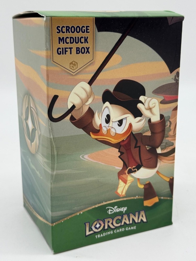 Disney Lorcana TCG Winterspell Scrooge McDuck Gift Set Box SEALED!