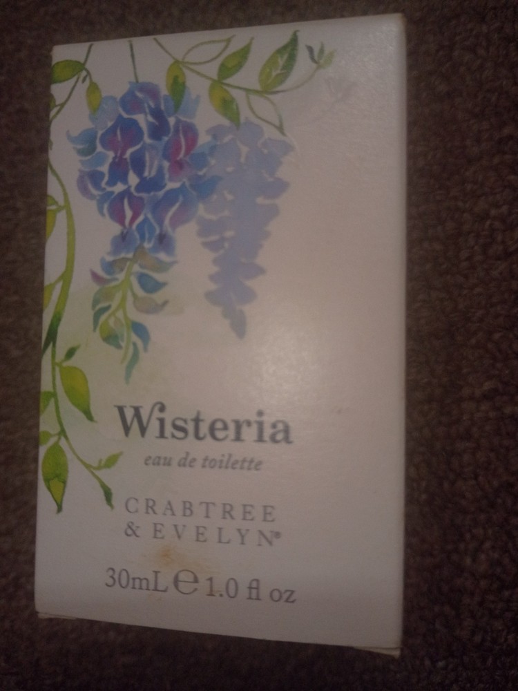 Crabtree & Evelyn Wisteria Eau De Toilette 1 Fl Oz New In Box