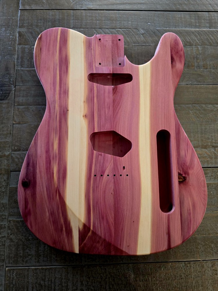 Telecaster-Style Guitar Body, Eastern Red Cedar, Vintage