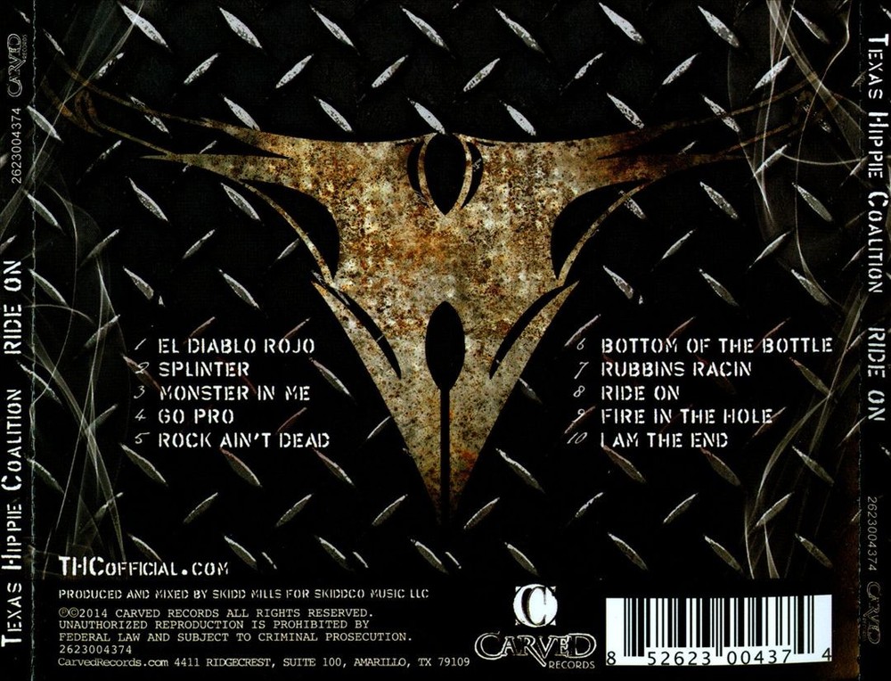 Texas Hippie Coalition Ride On New Cd