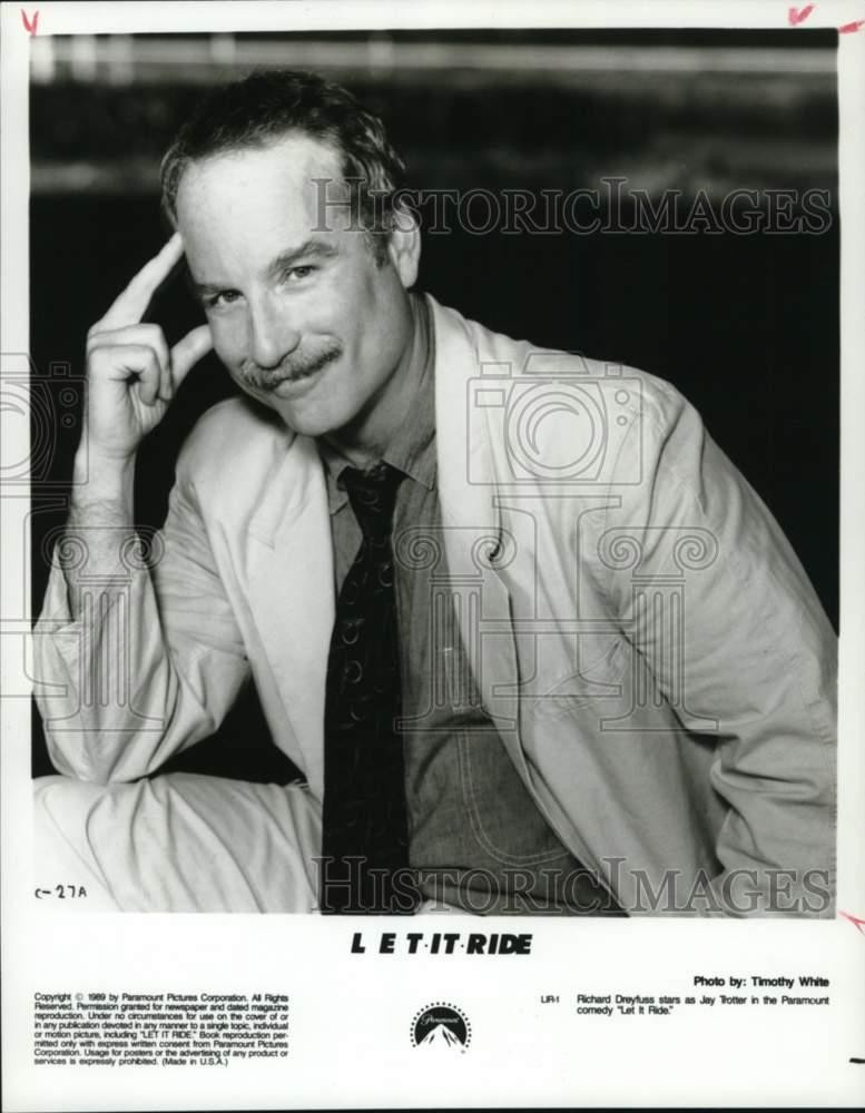 1989 Press Photo Richard Dreyfuss stars in the comedy 