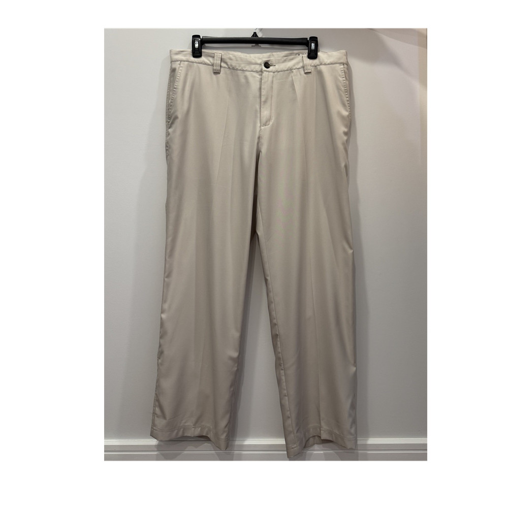 adidas Climalite Men's Lightweight Breathable Golf Pants Sand 38x32 Performance