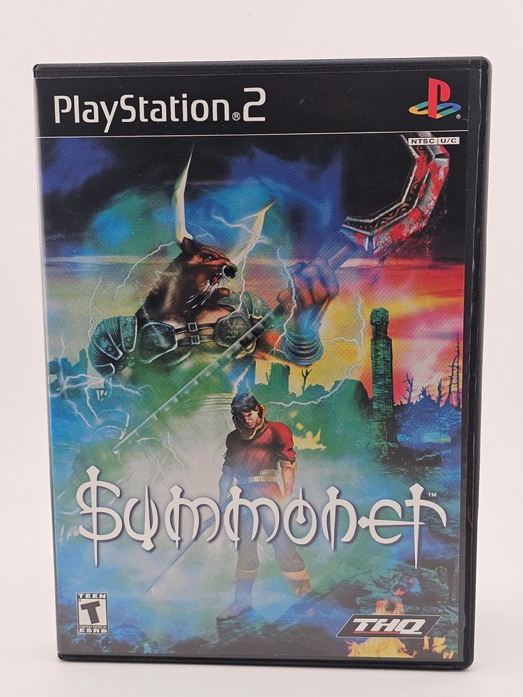 Sony Playstation 2 PS2 Summoner Disc + Case Cleaned & Tested
