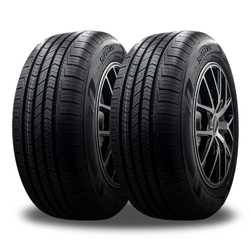 2 Supermax TR-1 215/55R17 94V All Season Performance 500AA [50K Mi Warranty] TR1