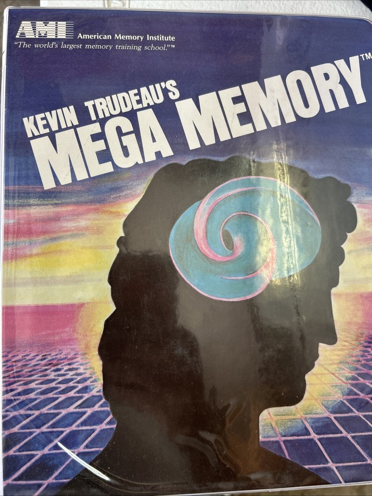 Kevin Trudeau's Mega Memory Cassettes w Workbook & Pocket Guide # 392