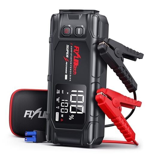 Car Battery Jump Starter, 6000A Peak 26800mAh Jump Start Battery Pack(for All