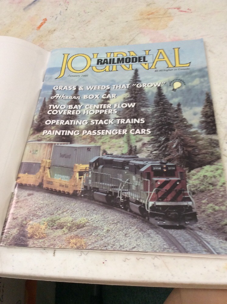 RAILMODEL JOURNAL TRAIN MAGAZINE January 1995