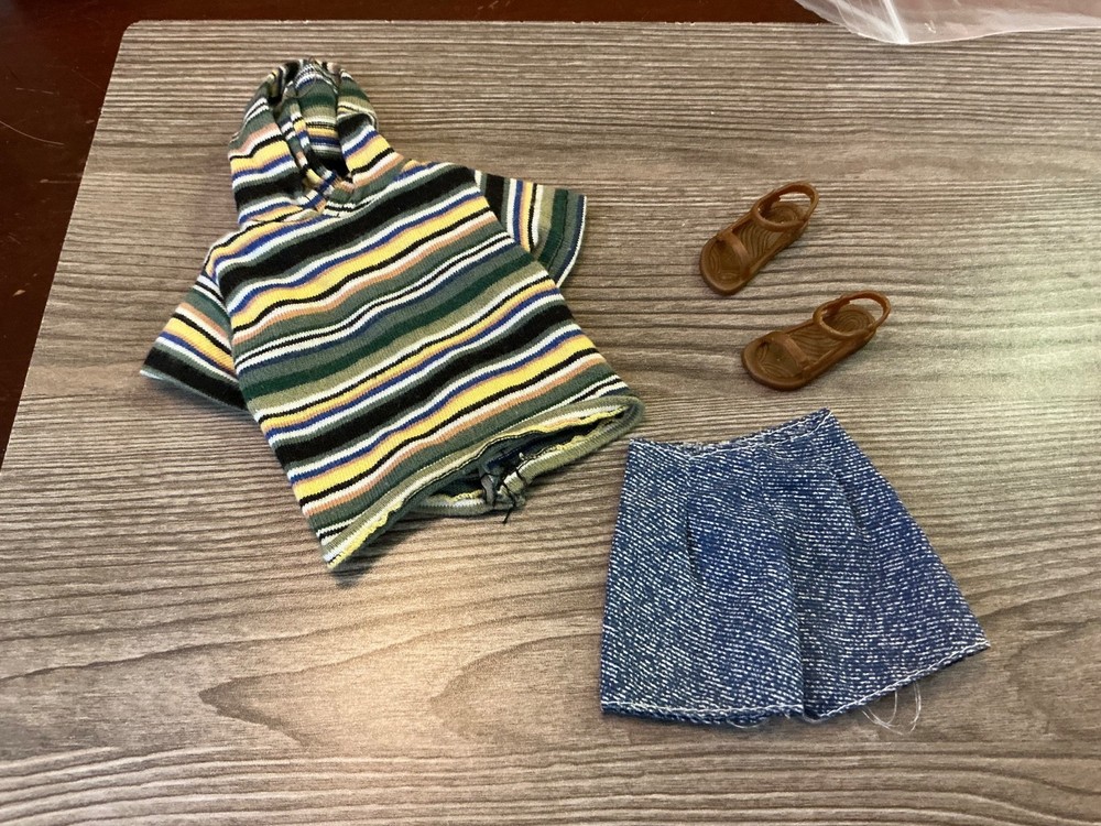 Mattel Barbie Ken Doll Clothes Shirt Shorts Shoes Lot # 1