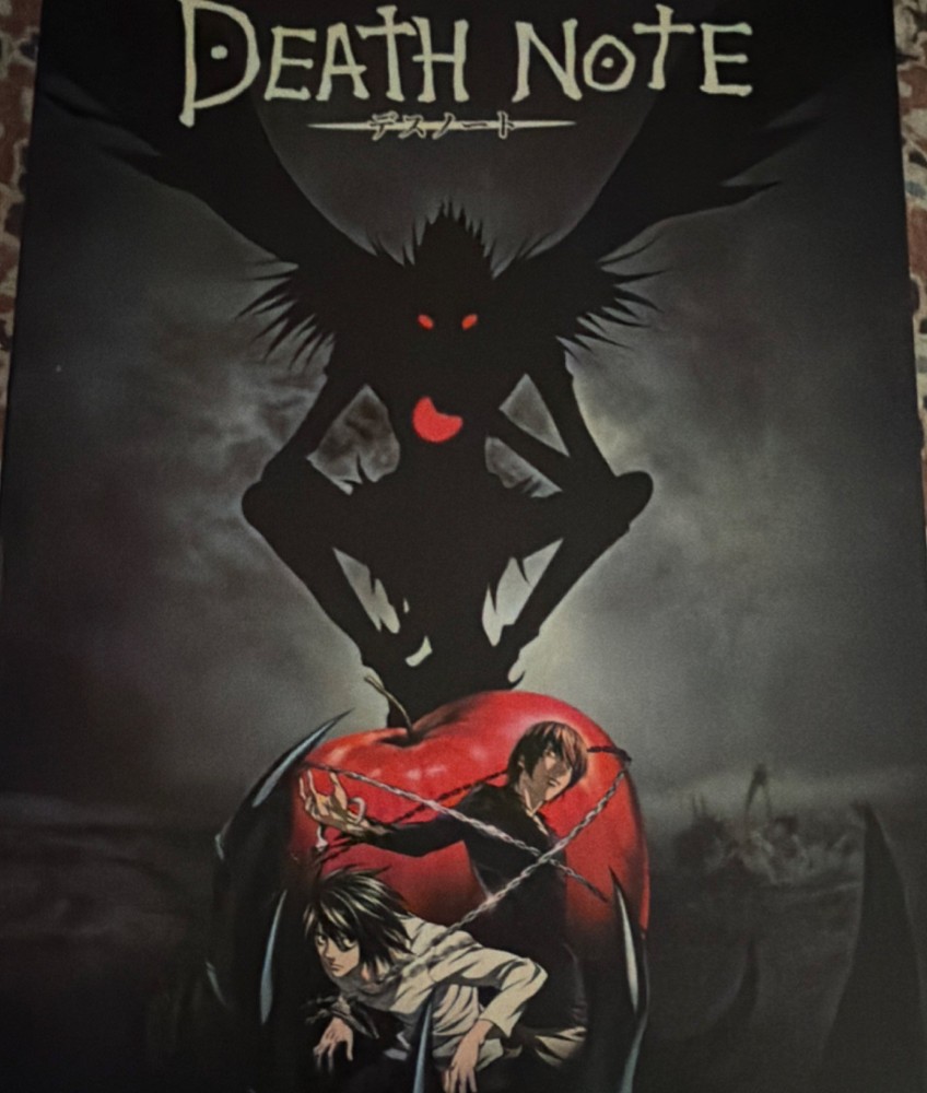 Death Note Replica Notebook Black Collectible Anime Ryuk Light Yagami L