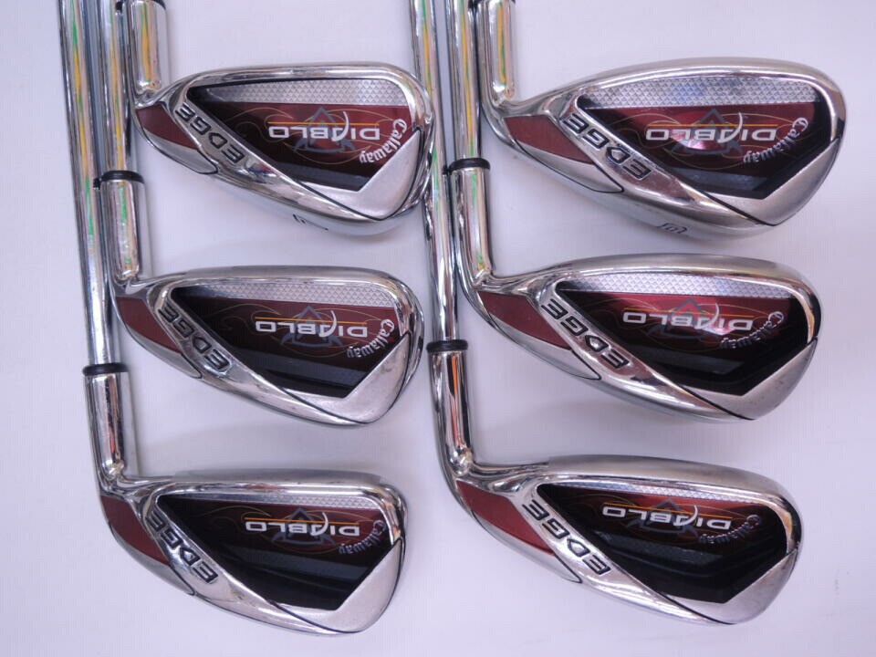Callaway DIABLO EDGE Iron Set 5-9+Pw N.S.PRO 950GH Steel Shaft S Flex 6pcs RH