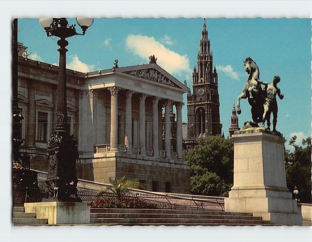 Postcard Parliament Vienna Austria