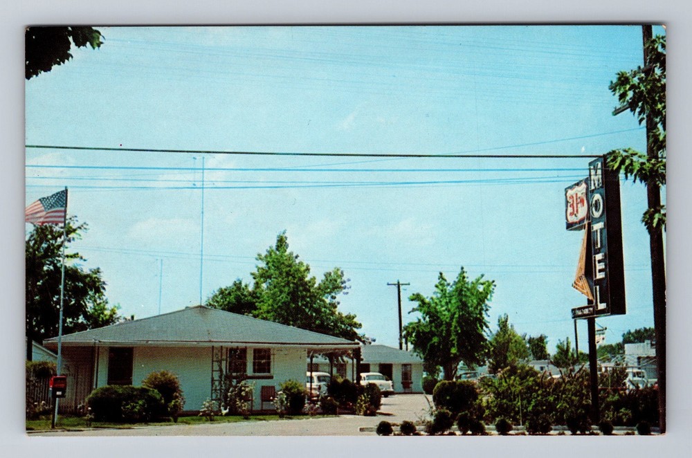 Franklin KY-Kentucky 31-W Motel North Main Street Vintage Postcard