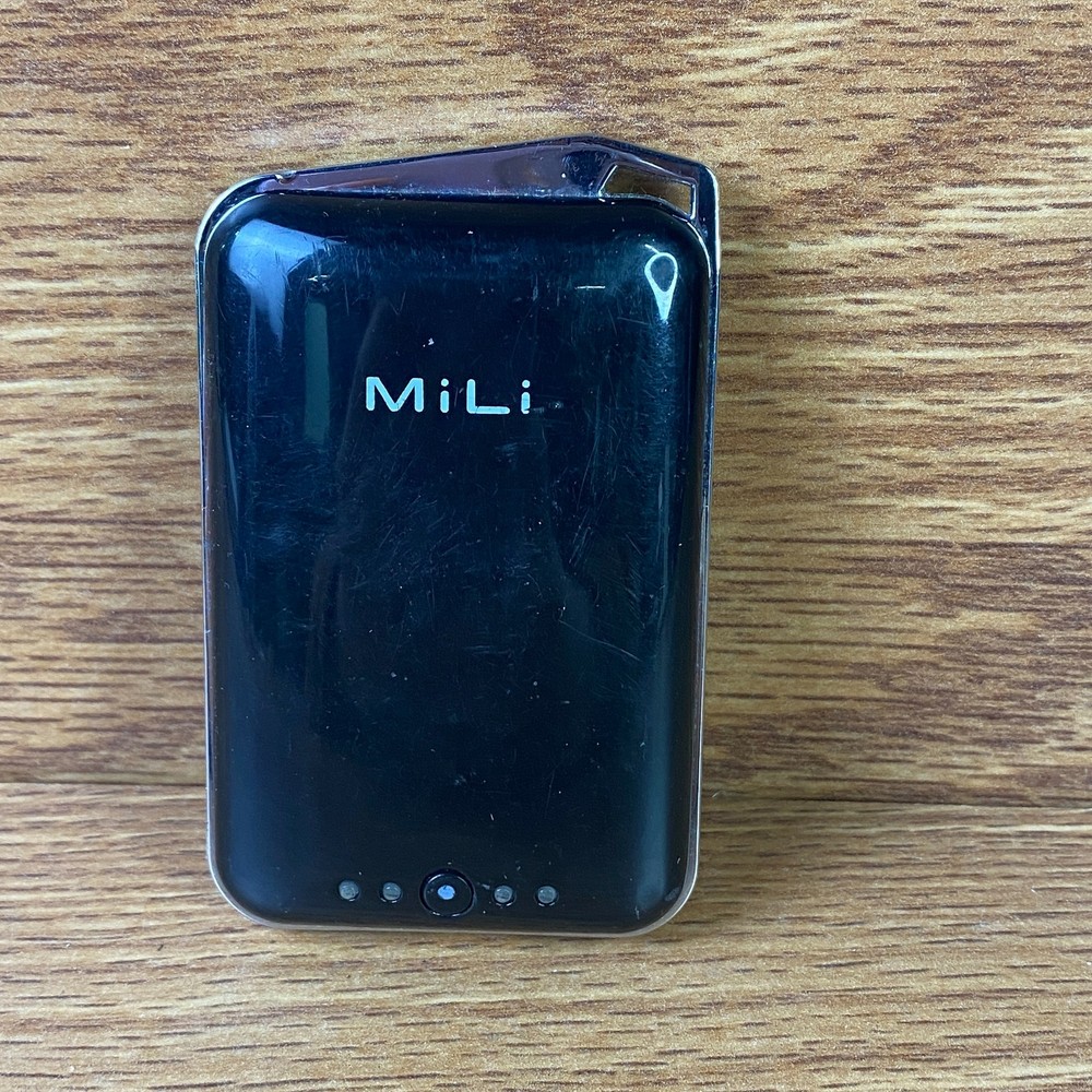 Mili Power Crystal HB-A10 Black iPhone 4 4S External Battery Power Bank