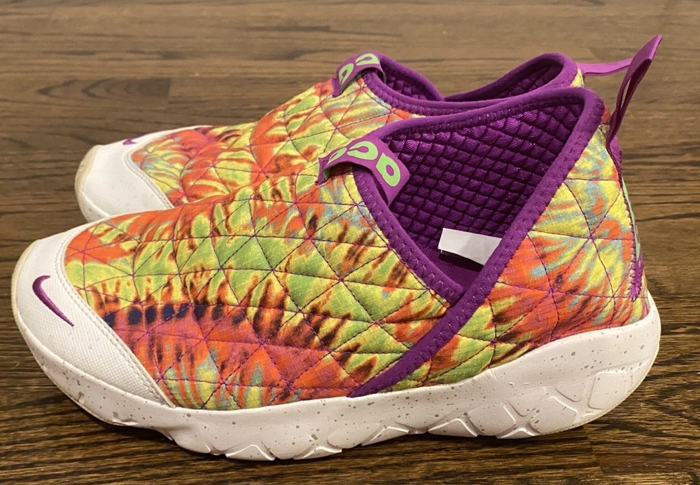 Men's Nike ACG Moc 3.0 CW-2463 Tie Dye Slip-on Sneakers Size 9 EUC