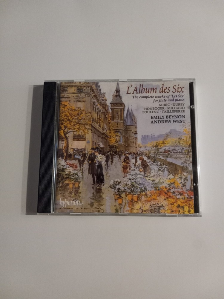 L'Album des Six Complete Flute and Piano Works CD Hyperion 2012