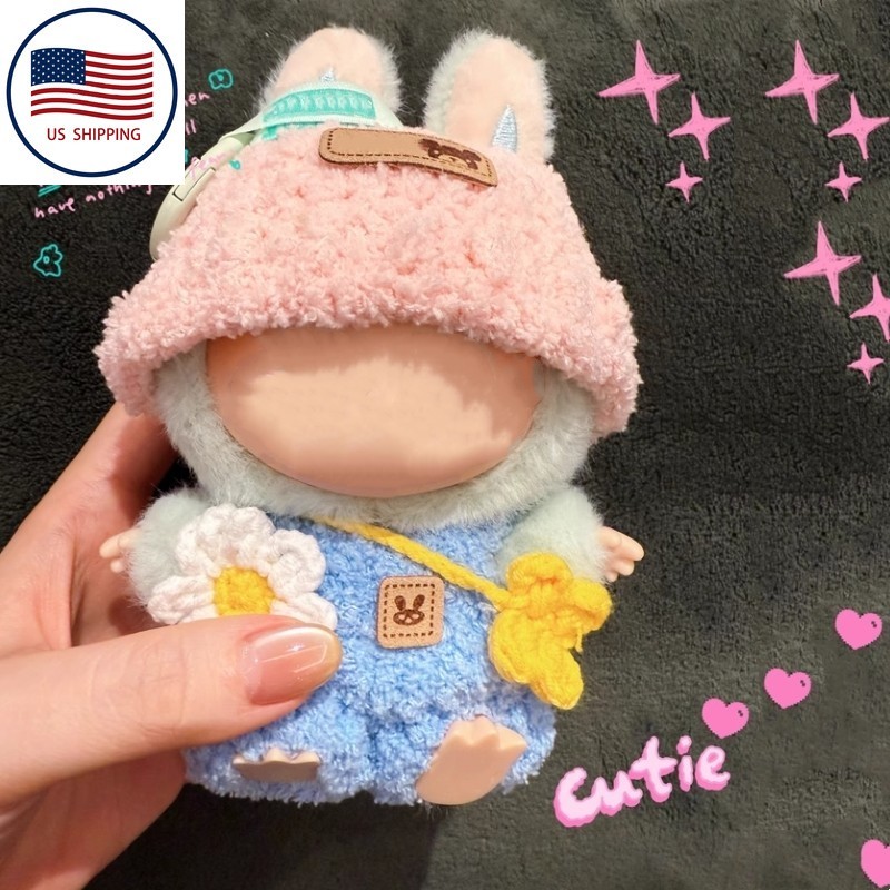 17cm Handmade Labubu Doll Clothes & Outfit Accessories