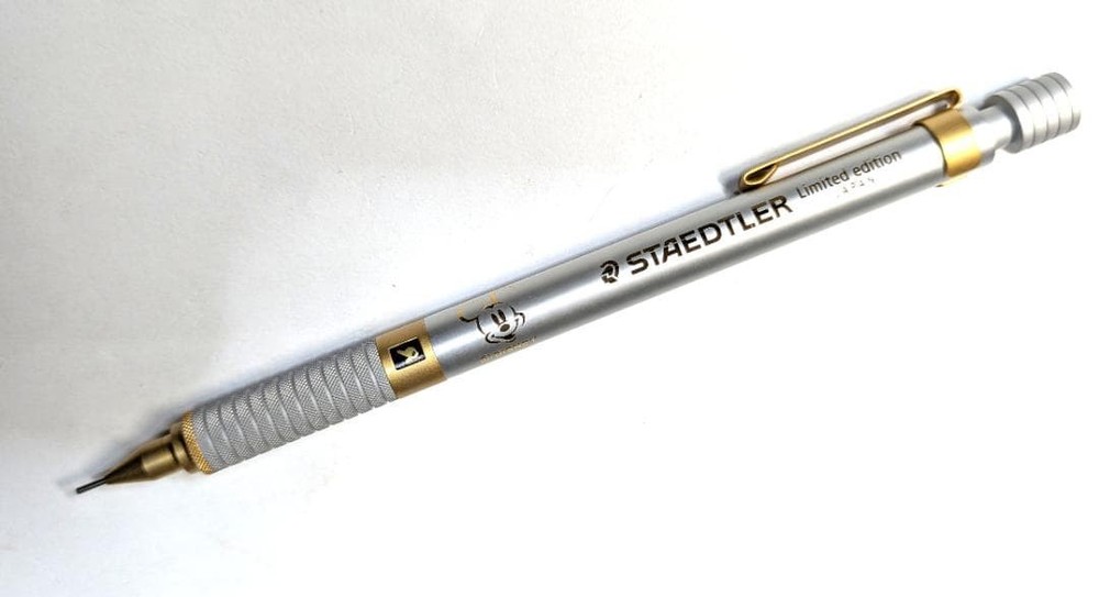 STAEDTLER 925/35 Limited Edition Silver Mechanical Pencil 0.5mm #3ce2bb