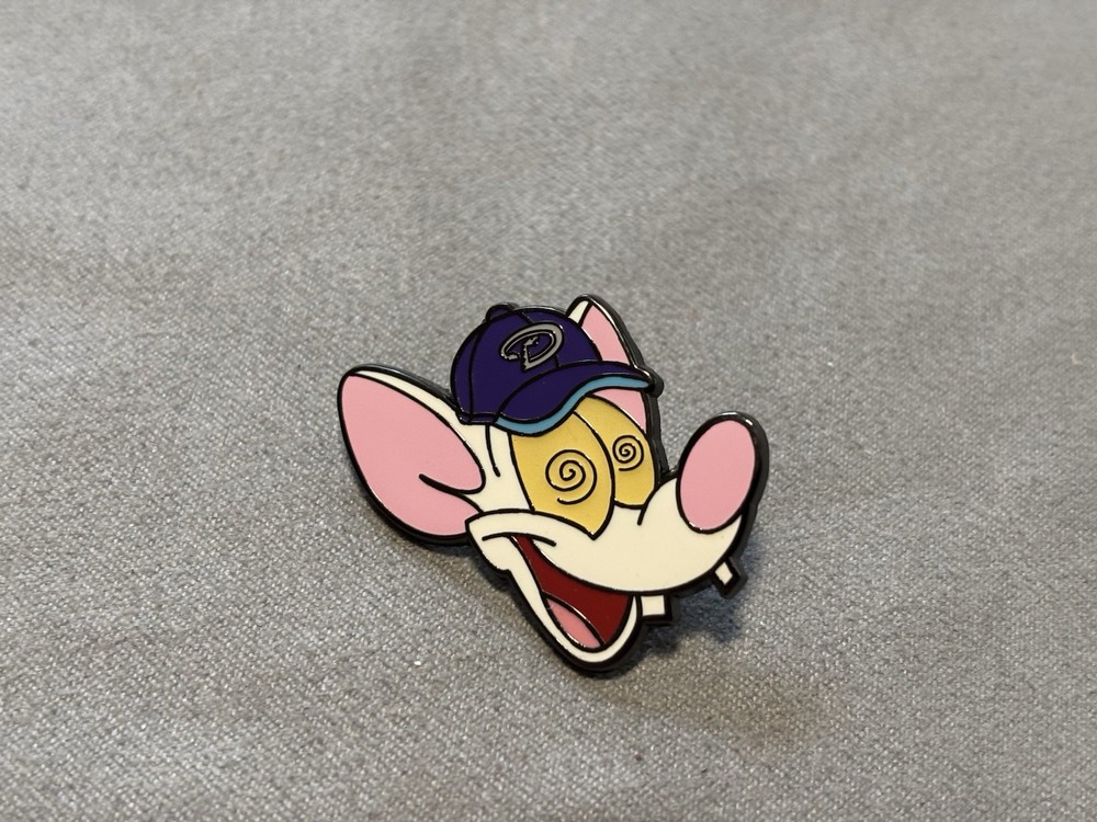 Pinky Arizona Diamondbacks Icy 🥶 Blue Hat Club Hat Pin #144 And The Brain Glows