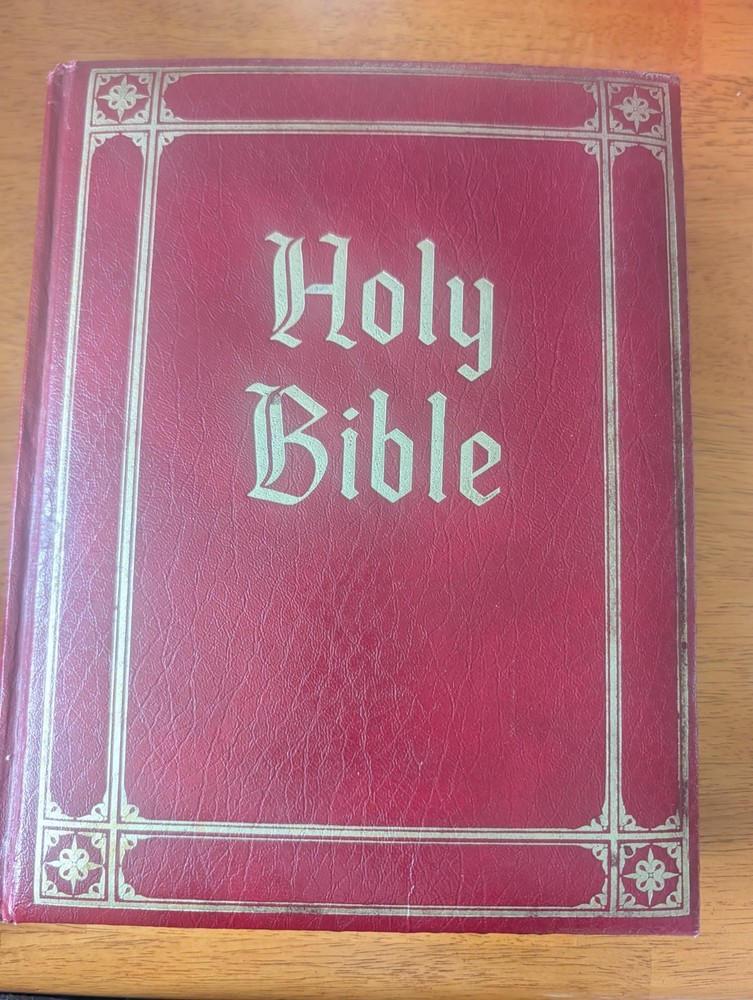 Guiding Light Edition Holy Bible w pictures,King James version. 1965