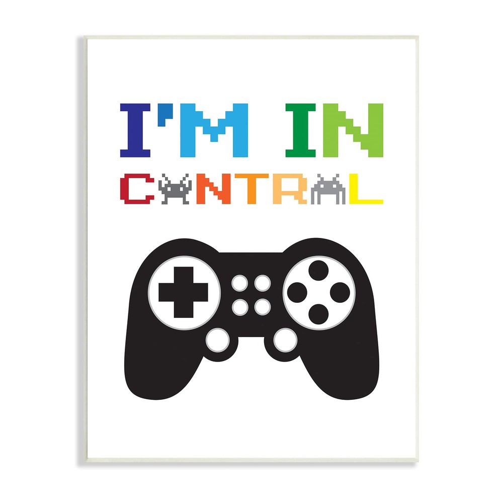 I'm In Control Phrase Old School Pixelated Video Game Sign, Design by Jennife...