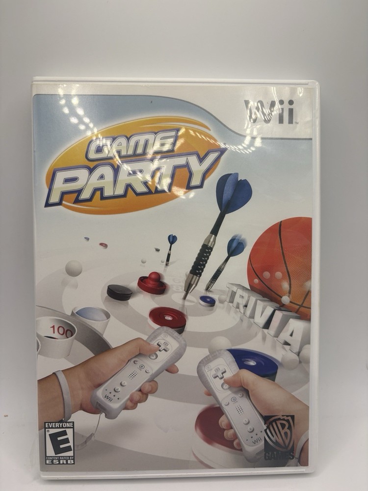 Game Party 1 (Nintendo Wii) CIB COMPLETE & TESTED