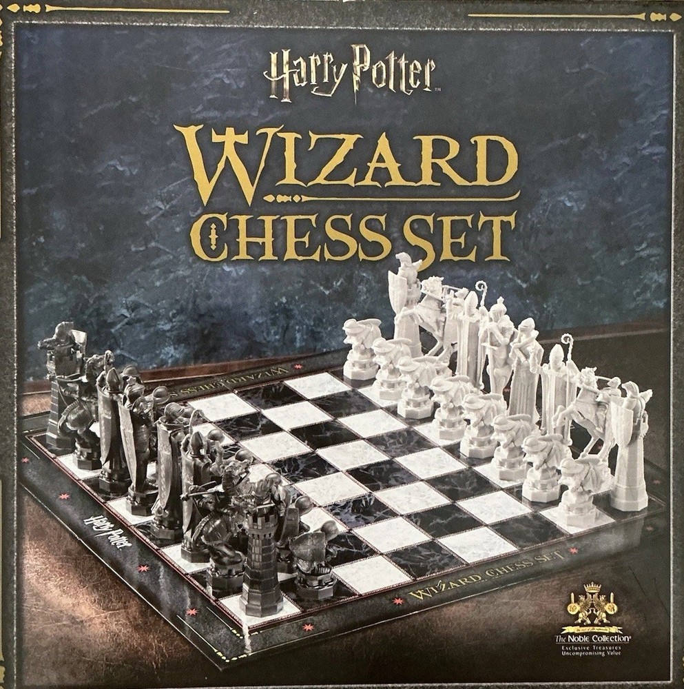 The Noble Collection Harry Potter Wizard's Chess Set