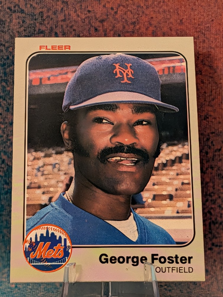 1983 Fleer #542 George Foster