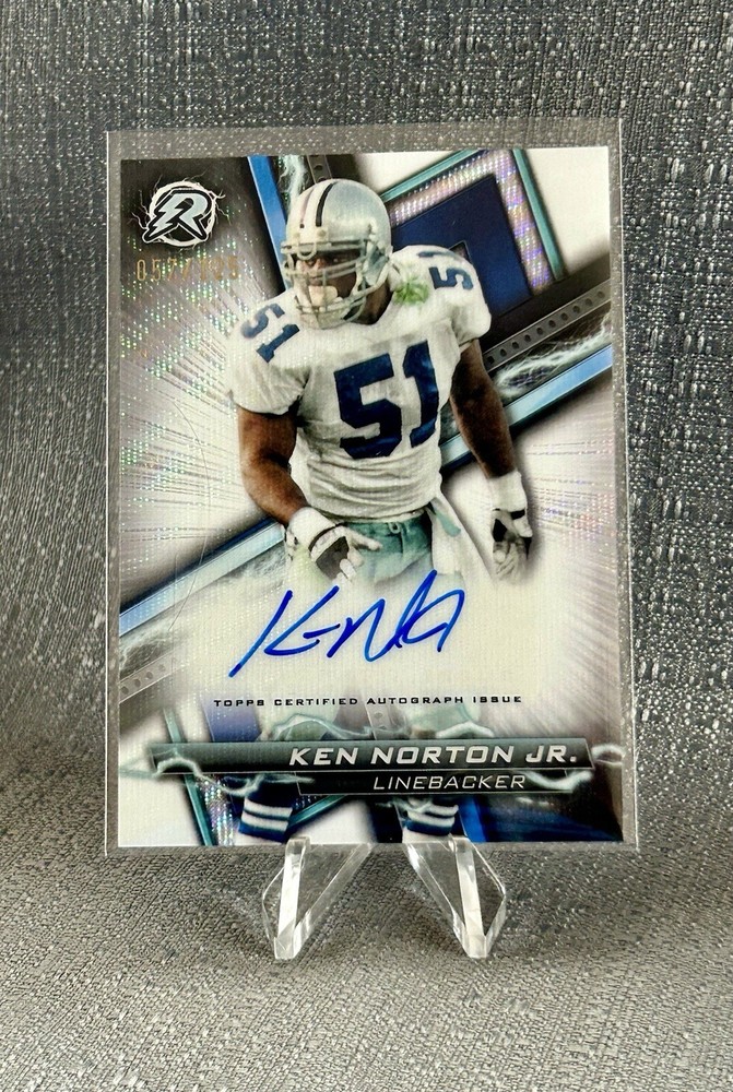 2024 Topps Composite Ken Norton Jr. White Surge Auto #57/125 Dallas Cowboys