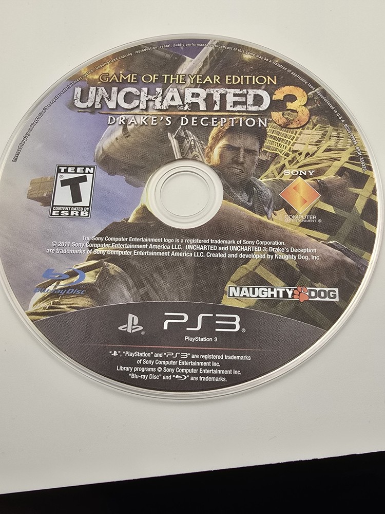 Uncharted 3: Drake's Deception - Game of the Year Edition - Sony PlayStation 3