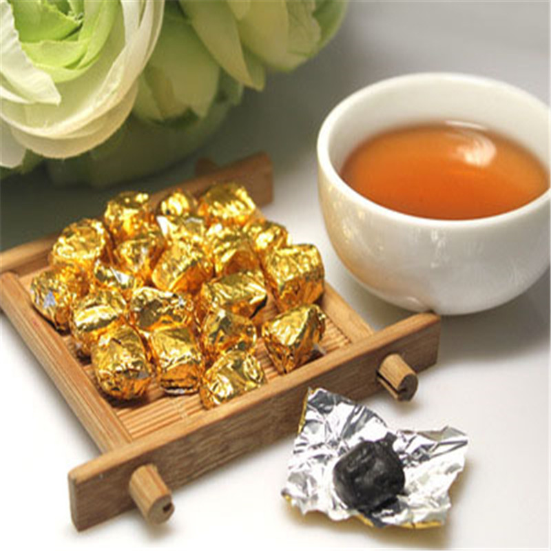 Yunnan Shu Pu Er Tea 30 Pcs 30g Ripe Cream Cooked Pu'er Green Food